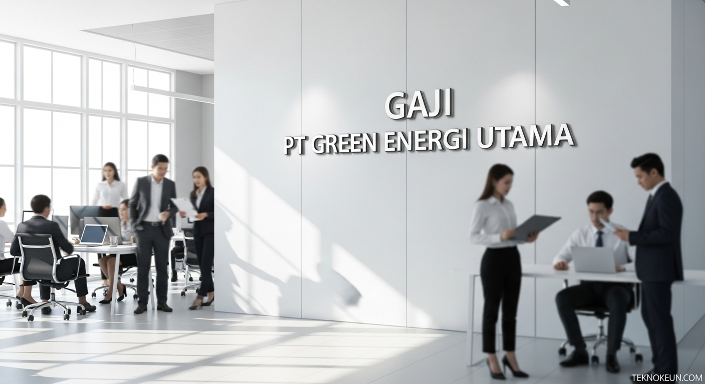 Gaji PT Green Energi Utama