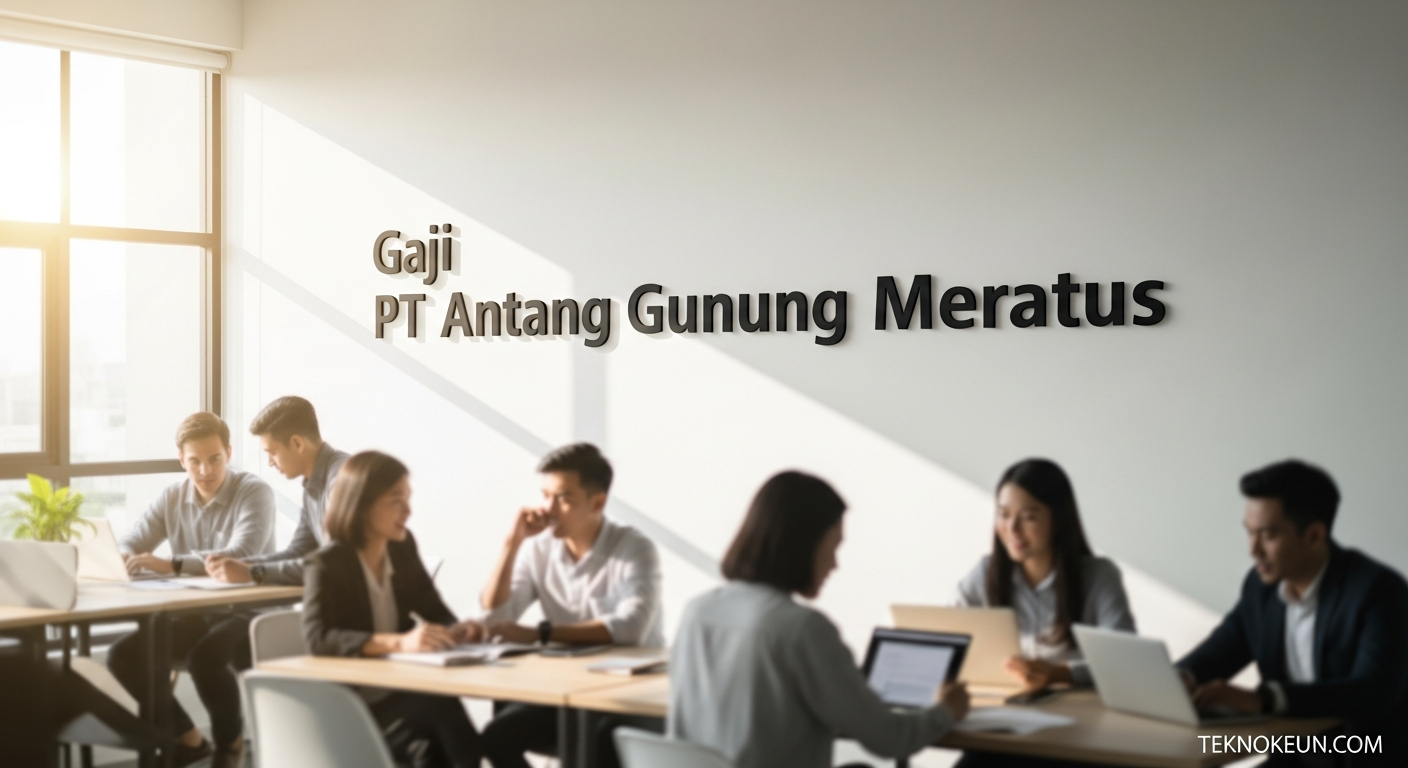 Gaji PT Antang Gunung Meratus