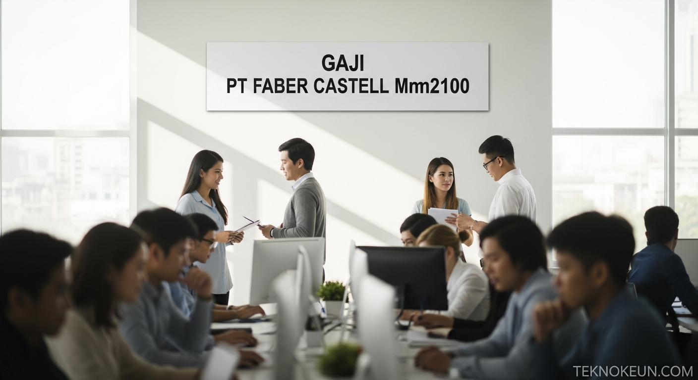 gaji PT Faber Castell Mm2100