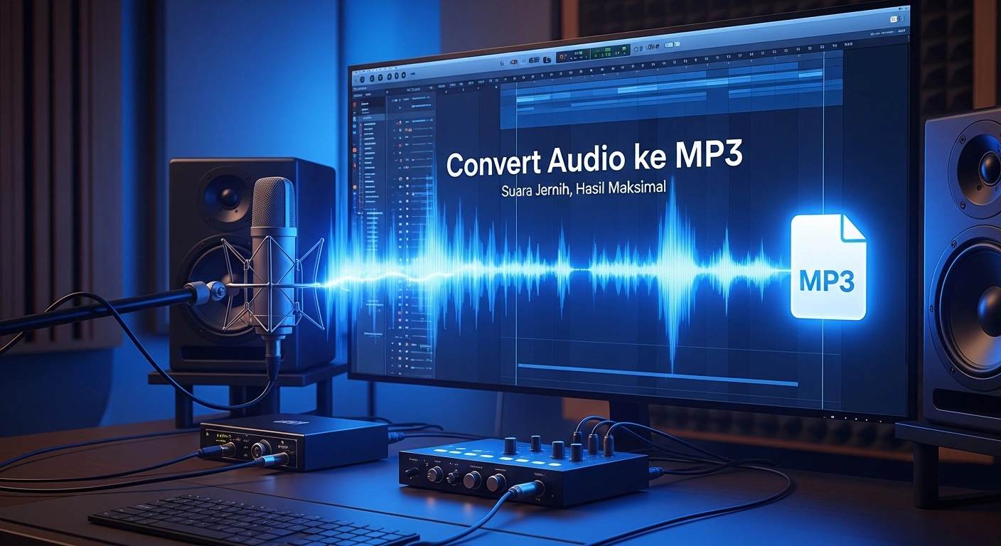 Convert Audio ke MP3 dengan Kualitas Terbaik