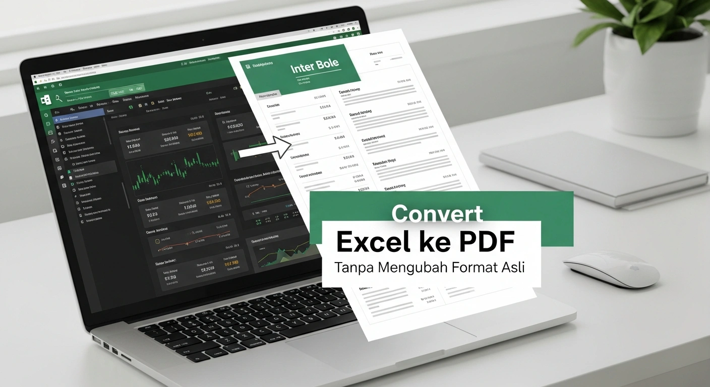 Convert Excel ke PDF Tanpa Mengubah Format