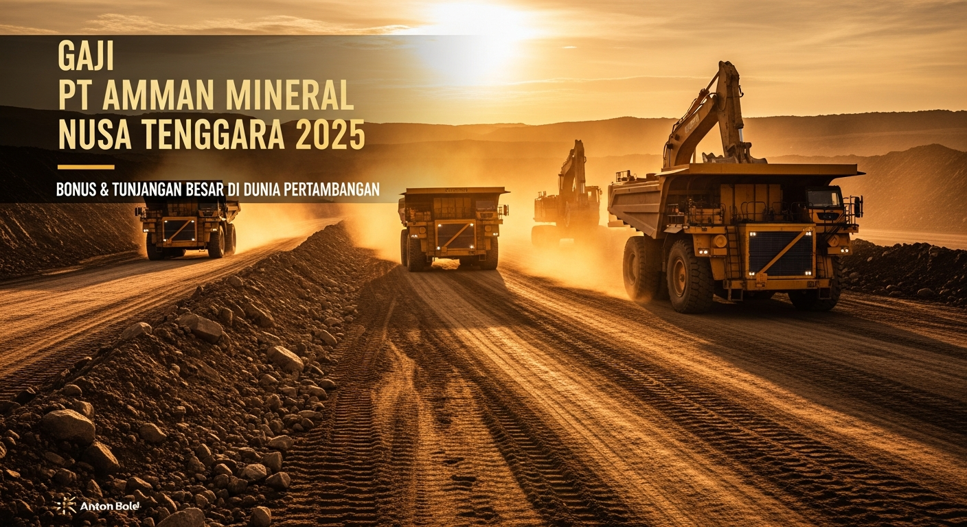 Gaji PT Amman Mineral Nusa Tenggara